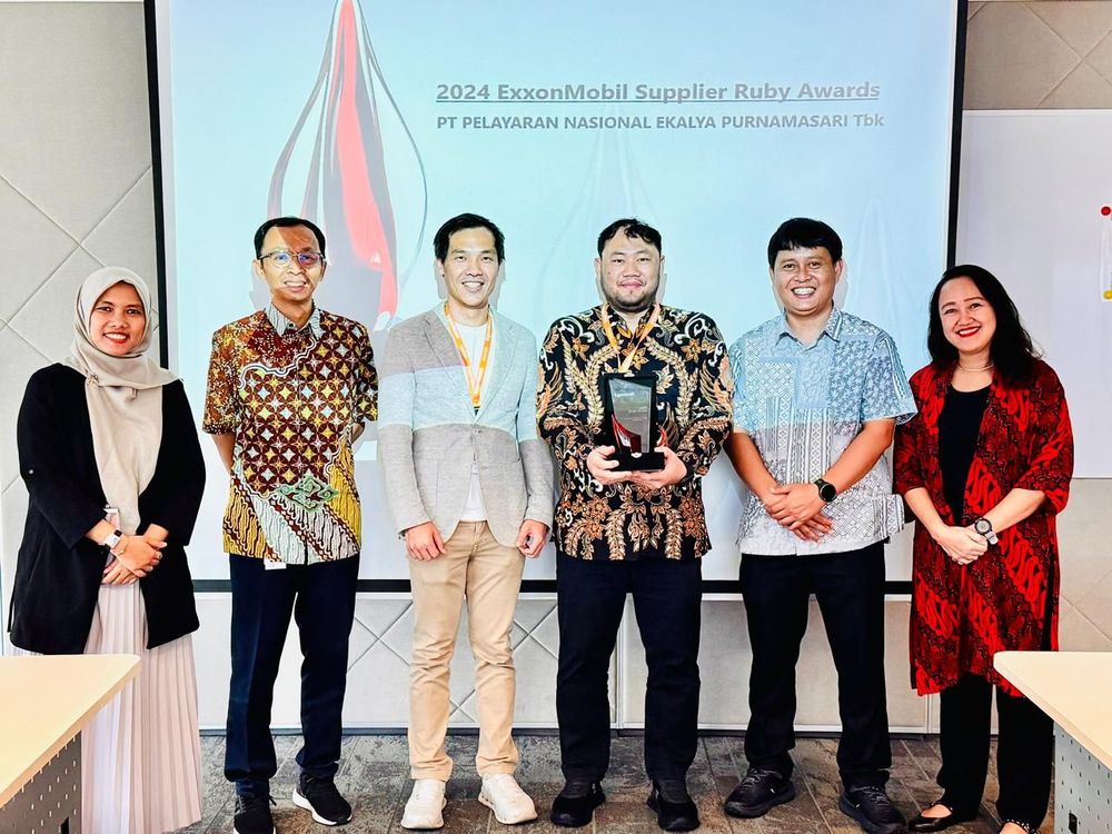 ExxonMobil-Ruby-Award-2024 | PT Pelayaran Nasional Ekalya Purnamasari
